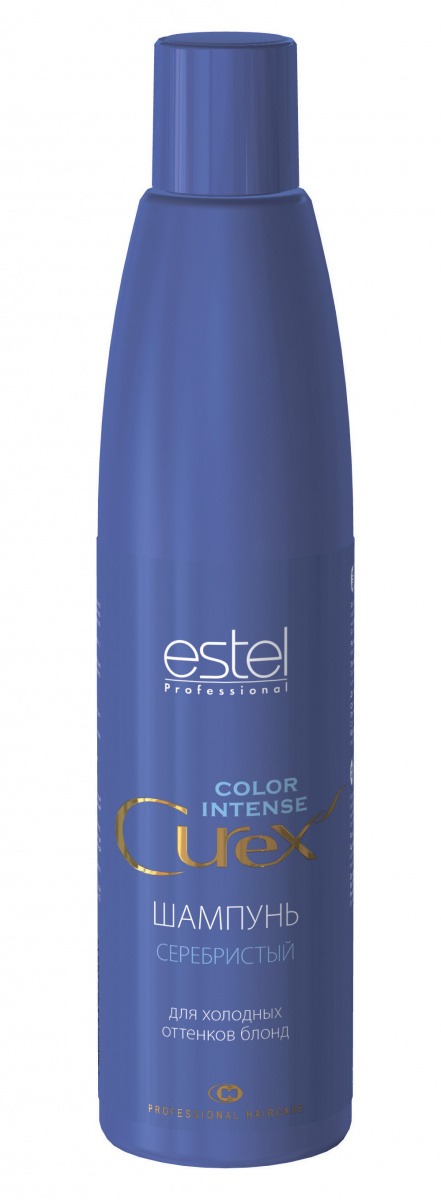 Estel Curex Color Intense Шампунь «Серебристый» для холодных оттенков блонд 300 мл Estel Professional (Россия) купить по цене 290 руб.