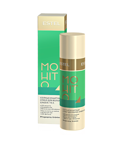 Estel Mohito - Солнцезащитный спрей для волос Зеленый чай 100 мл Estel Professional (Россия) купить по цене 473 руб.