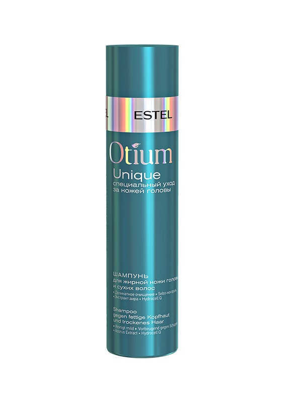 Estel Otium Unique Шампунь для жирной кожи головы и сухих волос 250 мл Estel Professional (Россия) купить по цене 495 руб.