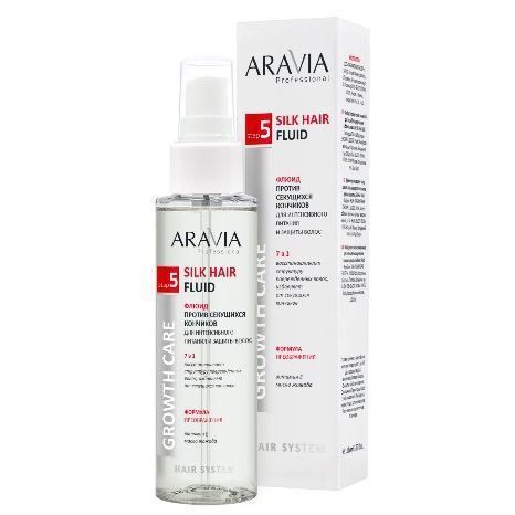 Aravia Professional Silk Hair Fluid - Флюид против секущихся кончиков для интенсивного питания и защиты волос 110 мл Aravia Professional (Россия) купить по цене 1 103 руб.