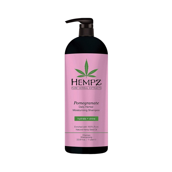 Hempz Daily Herbal Moisturizing Pomegranate Shampoo - Шампунь растительный увлажняющий и разглаживающий Гранат 1000 мл Hempz (США) купить по цене 5 861 руб.