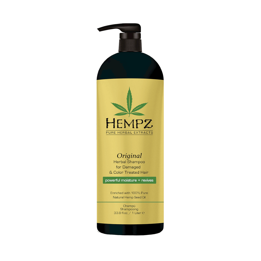 Hempz Original Herbal Shampoo For Damaged & Color Treated Hair - Шампунь растительный Оригинальный для поврежденных окрашенных волос 1000 мл Hempz (США) купить по цене 5 861 руб.