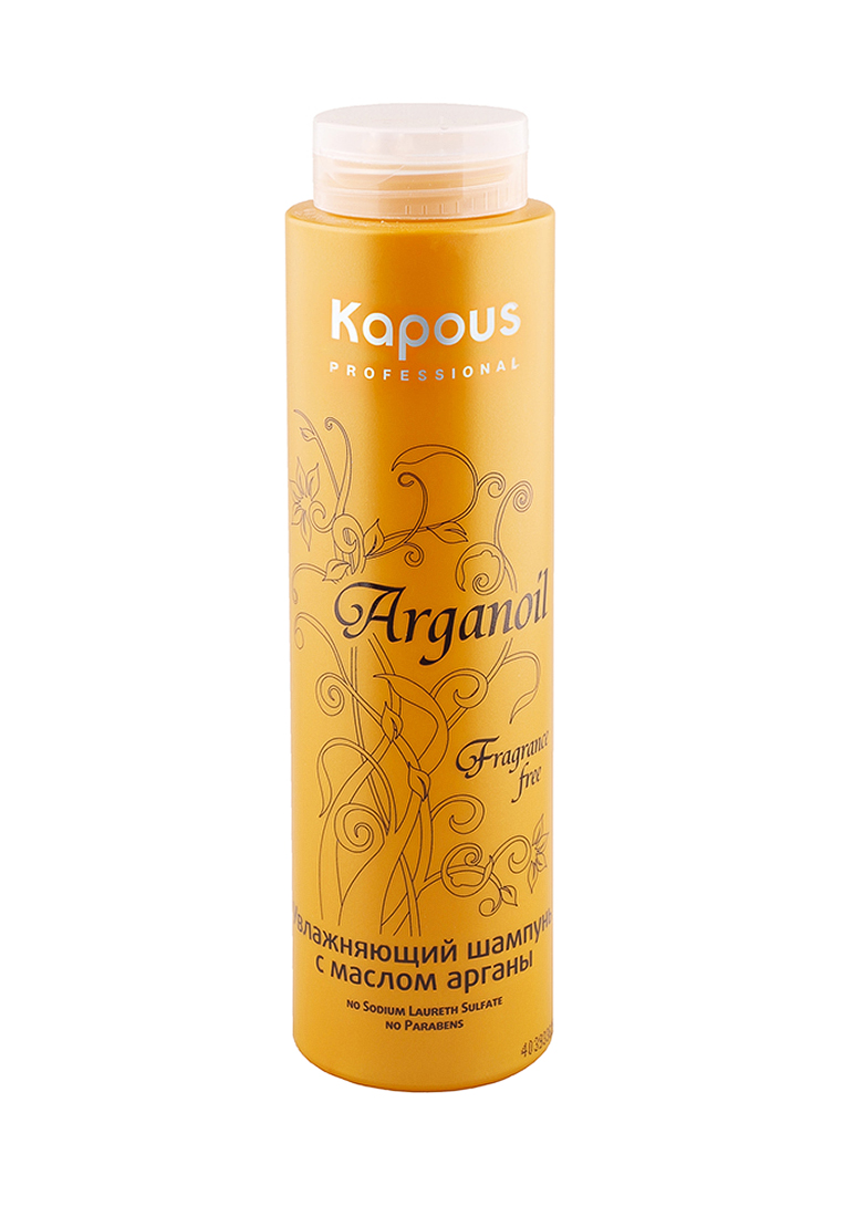 Kapous Professional Arganoil Увлажняющий шампунь для волос с маслом арганы 300 мл Kapous Professional (Россия) купить по цене 409 руб.
