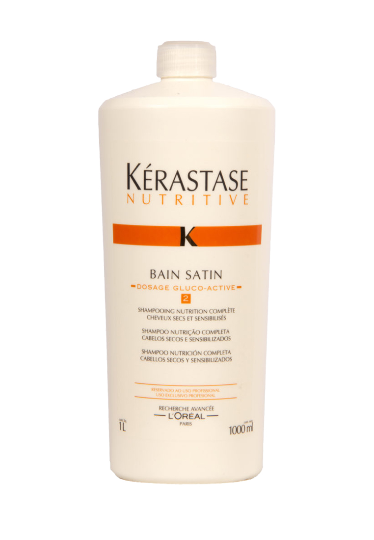 Kerastase Nutritive Bain Satin 2 - Шампунь-ванна для волос средней степени чувствительности 1000 мл Kerastase (Франция) купить по цене 4 388 руб.