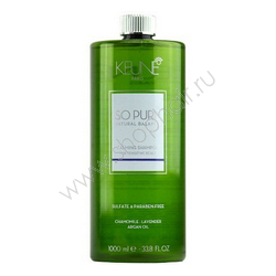 Keune So Pure Natural Balance New SP Calming Shampoo - Шампунь успокаивающий 1000 мл Keune (Нидерланды) купить по цене 4 696 руб.