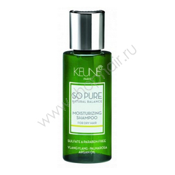 Keune So Pure Natural Balance New SP Moisturizing Shampoo - Шампунь увлажняющий 50 мл Keune (Нидерланды) купить по цене 985 руб.