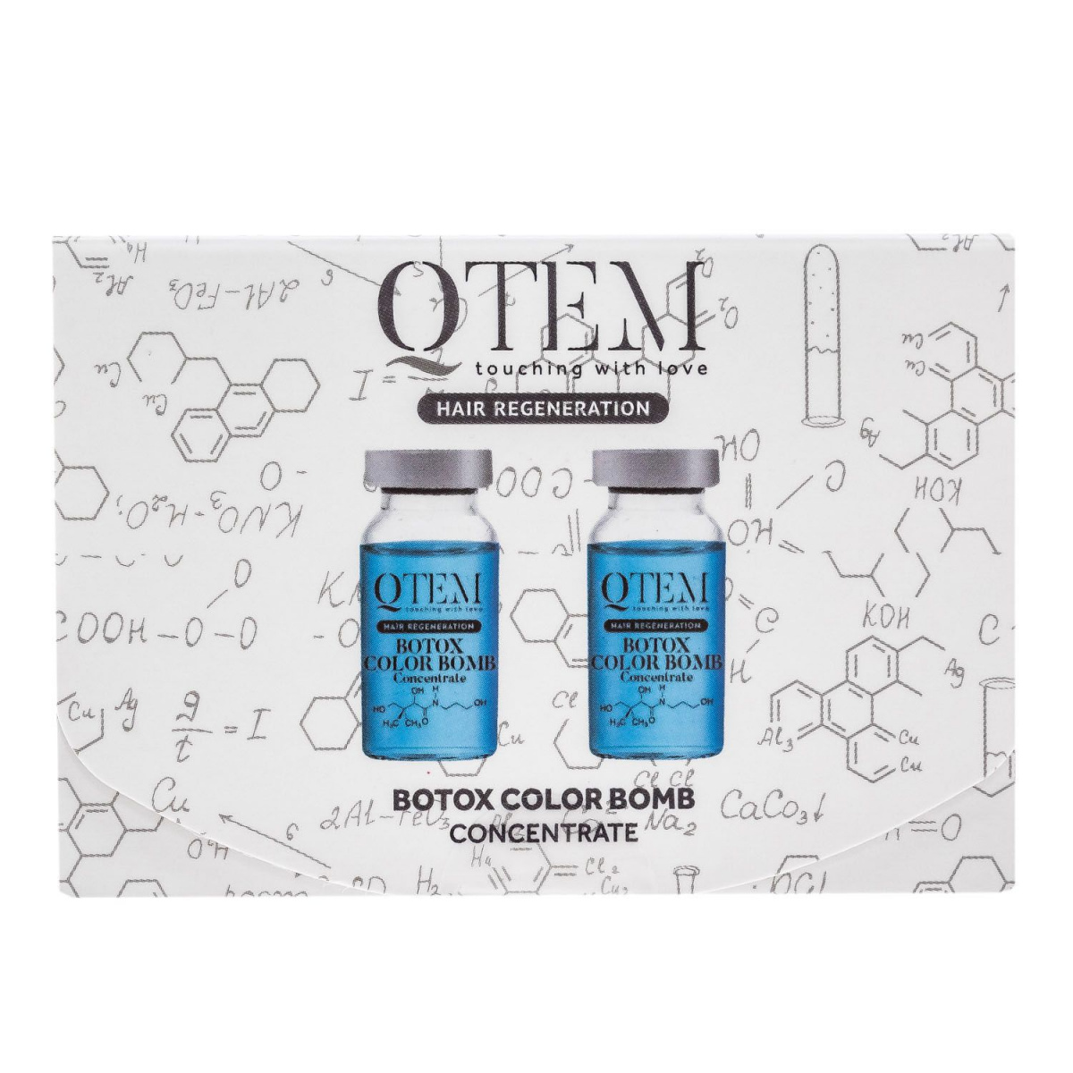 Qtem Color Bomb - Холодный филлер для волос 2*15 мл Qtem (Испания) купить по цене 1 990 руб.
