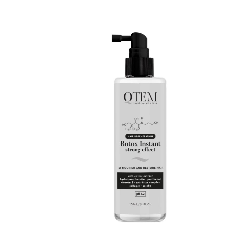 Qtem Hair Regeneration Botox Instant Strong Effect - Восстанавливающий холодный спрей-филлер для волос 150 мл Qtem (Испания) купить по цене 1 890 руб.
