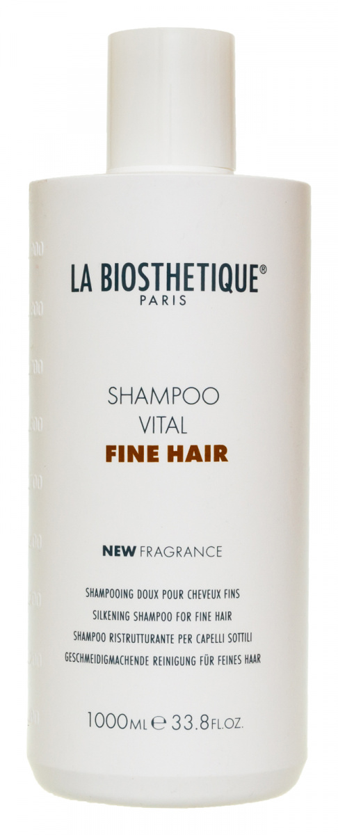 La Biosthetique Shampoo Vital Fine Hair - Укрепляющий шампунь для тонких поврежденных волос 1000 мл La Biosthetique (Франция) купить по цене 4 958 руб.