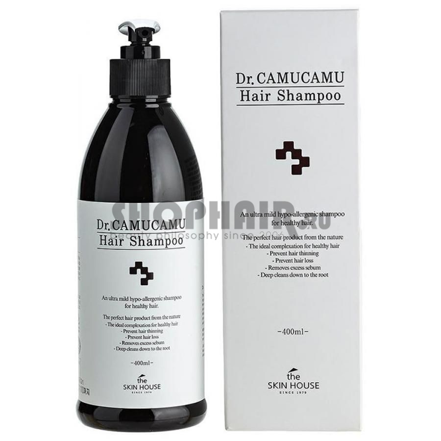 The Skin House Dr. Camucamu Hair Shampoo - Балансирующий шампунь с экстрактом ягод каму-каму 400 мл The Skin House (Корея) купить по цене 1 480 руб.