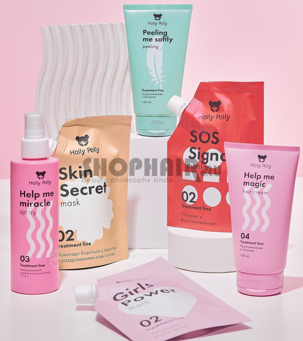 Holly Polly Treatment Line Skin Secret - Маска для кожи головы успокаивающая 100 мл Holly Polly (Россия) купить по цене 310 руб.