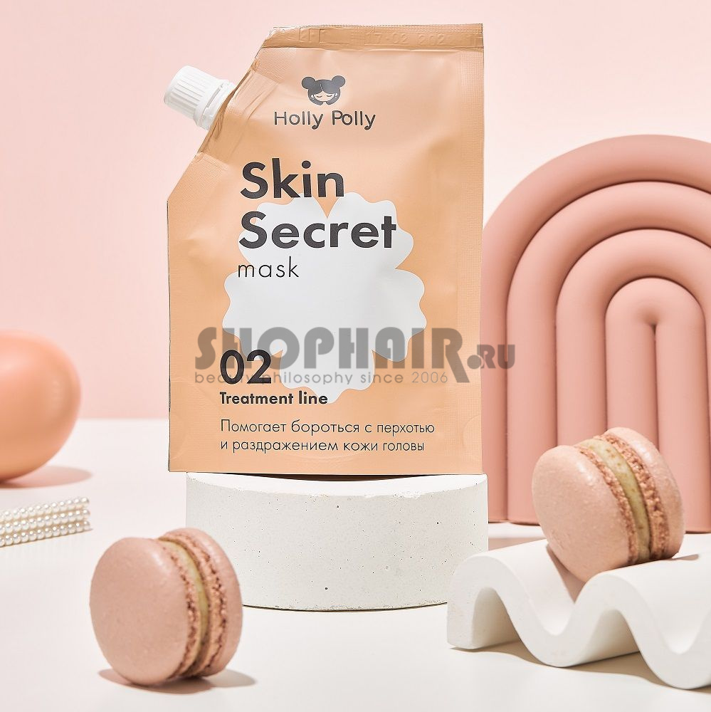 Holly Polly Treatment Line Skin Secret - Маска для кожи головы успокаивающая 100 мл Holly Polly (Россия) купить по цене 310 руб.