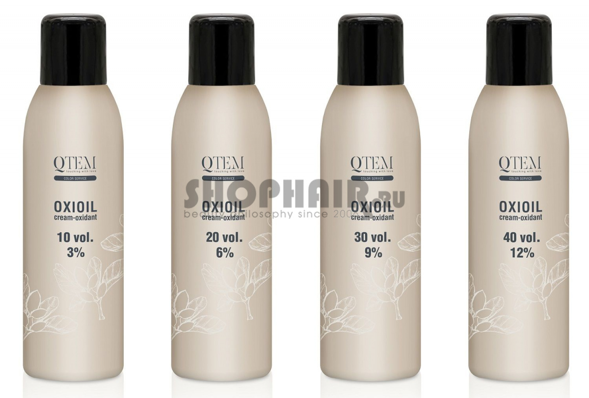 Qtem Color Service Oxioil - Универсальный крем-оксидант 12% (40 Vol.) 1000 мл Qtem (Испания) купить по цене 865 руб.