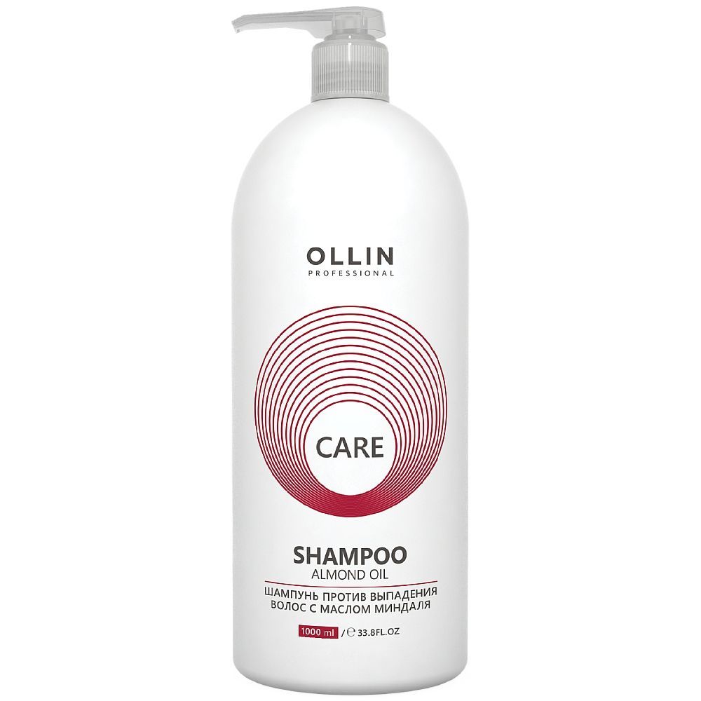 Ollin Professional Care Almond Oil Shampoo - Шампунь против выпадения .