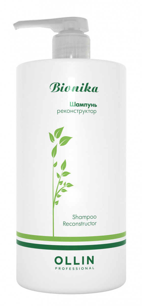 Ollin Professional BioNika Shampoo Reconstructor - Шампунь реконструктор 750 мл Ollin Professional (Россия) купить по цене 792 руб.