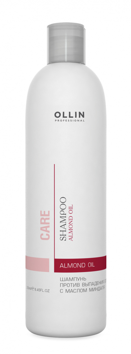 Ollin Professional Care Almond Oil Shampoo – Шампунь против выпадения волос с маслом миндаля 250 мл Ollin Professional (Россия) купить по цене 484 руб.