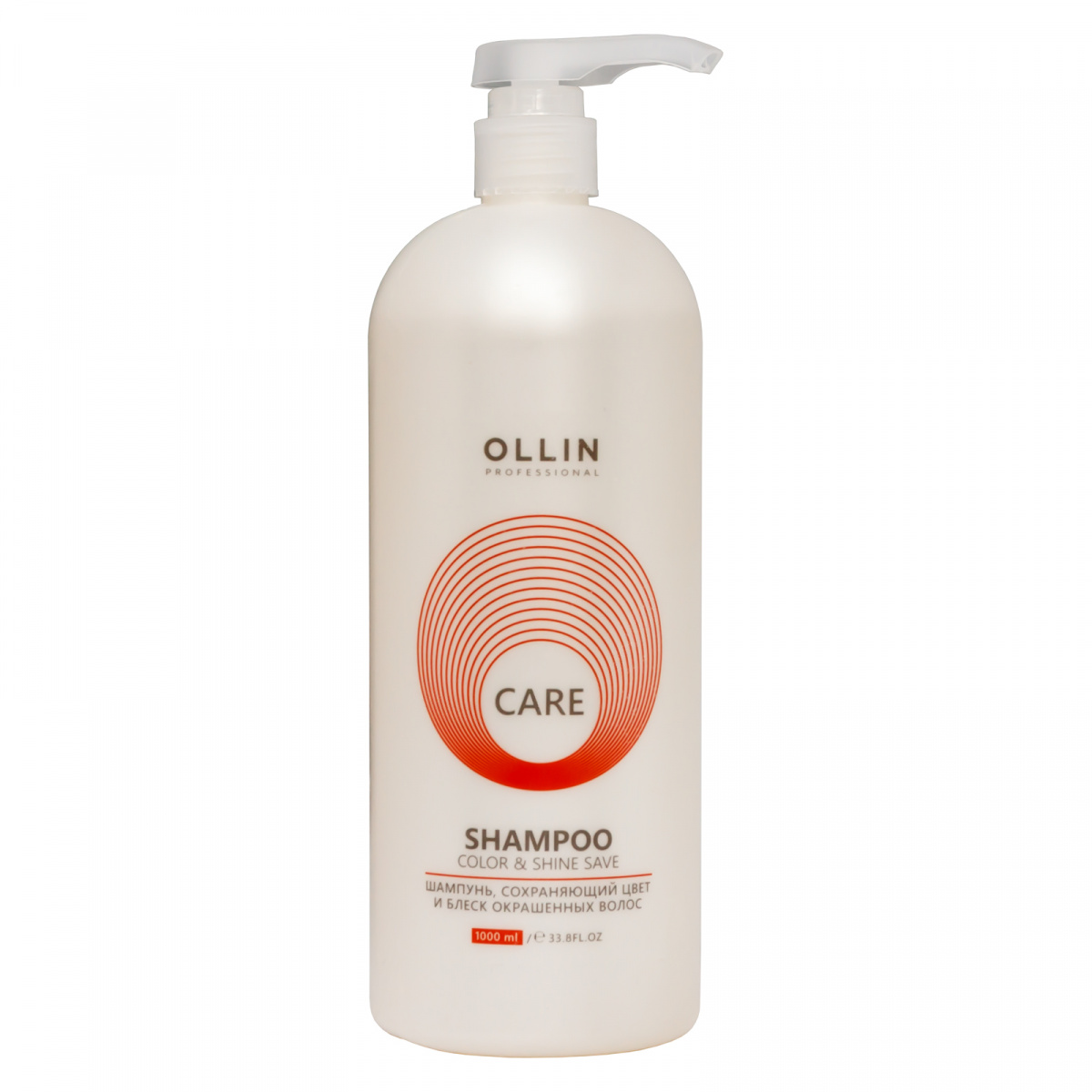 Ollin Professional Care Color and Shine Save Shampoo - Шампунь, сохраняющий цвет и блеск окрашенных волос 1000 мл Ollin Professional (Россия) купить по цене 528 руб.