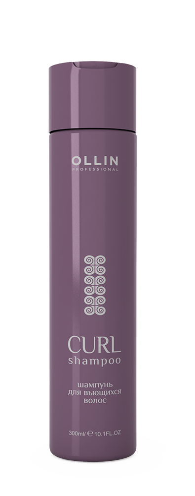 Ollin Professional Curly Hair Shampoo – Шампунь для кудрявых волос 300 мл Ollin Professional (Россия) купить по цене 484 руб.