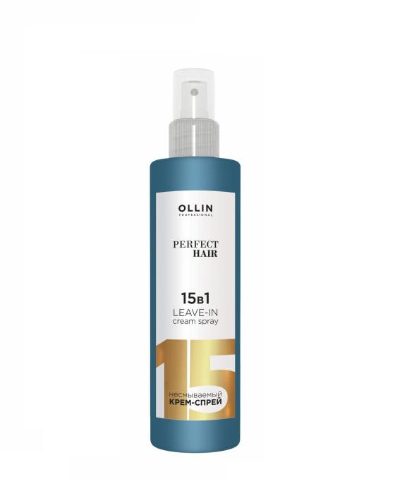 Ollin Professional Perfect Hair 15 в 1 - Несмываемый крем-спрей 250 мл Ollin Professional (Россия) купить по цене 580 руб.