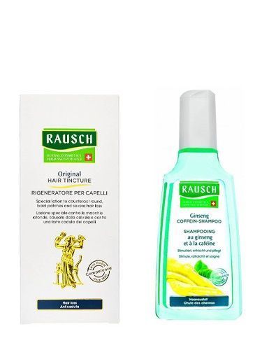 Rausch - Набор (Стимулирующий рост волос лосьон-активатор 100 мл, Стимулирующий рост волос шампунь 200 мл) Rausch (Швейцария) купить по цене 4 149 руб.