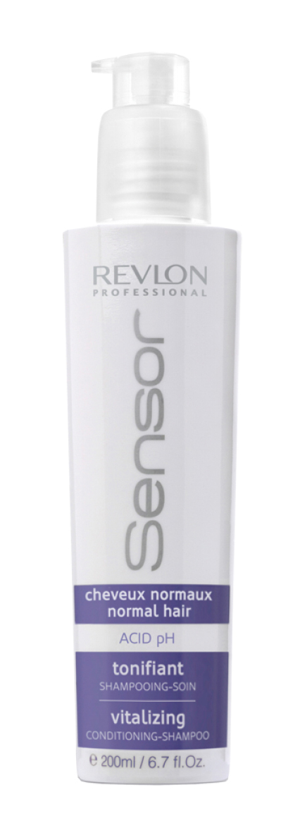 Revlon Professional Sensor Vitalizing Shampoo - Шампунь-кондиционер, придающий энергию для нормальных волос (Синий) 200 мл Revlon Professional (Испания) купить по цене 1 060 руб.