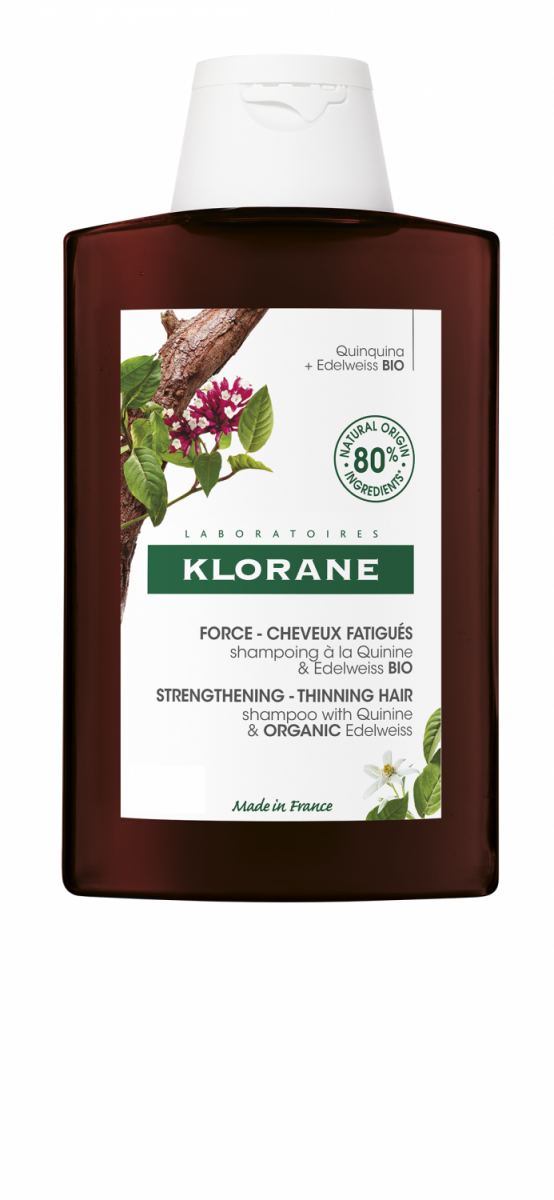 Klorane - Шампунь с экстрактом хинина и органическим экстрактом эдельвейса 100 мл Klorane (Франция) купить по цене 371 руб.