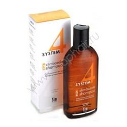 Sim Sensitive System 4 Therapeutic Climbazole Shampoo 2 - Терапевтический шампунь № 2 для сухих поврежденных и окрашенных волос 500 мл Sim Sensitive (Финляндия) купить по цене 2 311 руб.