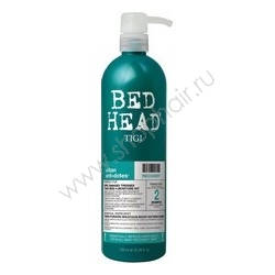 TIGI Bed Head Urban Anti+dotes Recovery - Шампунь для поврежденных волос уровень 2 750 мл TIGI (Великобритания) купить по цене 2 303 руб.