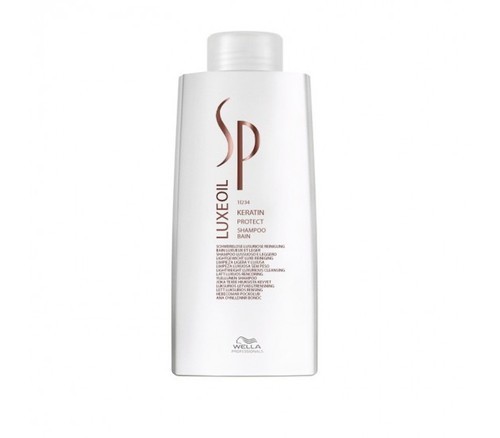 Wella SP Luxe Line Keratin Protect Shampoo - Шампунь для защиты кератина волоса 1000 мл Wella System Professional (Германия) купить по цене 3 629 руб.