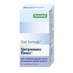 Diet Formula - "Цитримакс плюс" таблетки №90 Diet Formula (США) купить по цене 2 259 руб.
