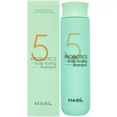 Шампунь для глубокого очищения кожи головы Probiotics Scalp Scaling Shampoo, 300 мл Masil (Корея) купить по цене 904 руб.