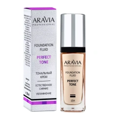 Тональный крем для увлажнения и естественного сияния кожи Perfect Tone - 04 foundation perfect, 30 мл Aravia Professional (Россия) купить по цене 1 247 руб.