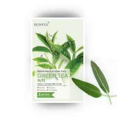 Eunyul Natural Green Tea - Тканевая маска для лица с экстрактом зеленого чая Eunyul (Корея) купить по цене 79 руб.