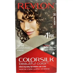Набор для окрашивания волос в домашних условиях: крем-активатор + краситель + бальзам 30 Темно-коричневый Revlon Professional (Испания) купить по цене 459 руб.