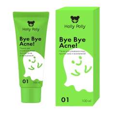 Holly Polly Bye Bye Acne! - Пенка для умывания лица против акне и воспалений 100 мл Holly Polly (Россия) купить по цене 299 руб.