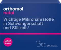 Orthomol - Комплекс "Натал" 1 блистер (30 капсул )+ 30 сдвоенных саше Orthomol (Германия) купить по цене 6 946 руб.
