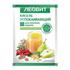 Леовит - Кисель "Успокаивающий" 20 гр Леовит (Россия) купить по цене 31 руб.