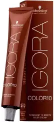 Стойкая краска для волос Igora Color 10, 4-88 Средне-коричневый красный экстра, 60 мл Schwarzkopf Professional (Германия) купить по цене 648 руб.