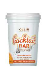 Ollin Professional Agg Cocktail - Крем-кондиционер для волос "Яичный коктейль" блеск и восстановление волос 500 мл Ollin Professional (Россия) купить по цене 295 руб.