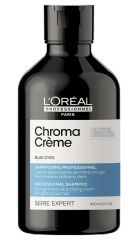 L'Oreal Professionnel Serie Expert Chroma Creme - Шампунь-крем с синим пигментом для нейтрализации оранжевого оттенка русых и светло-коричневых волос 300 мл L'Oreal Professionnel (Франция) купить по цене 2 160 руб.
