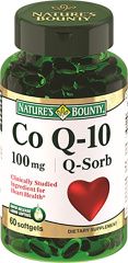 Nature's Bounty - Коэнзим Q-10 60 капсул Nature's Bounty (США) купить по цене 2 540 руб.