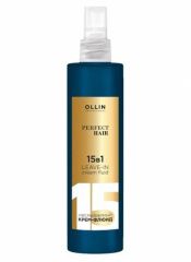 Ollin Professional Perfect Hair - Несмываемый крем-флюид 15 в 1 250 мл Ollin Professional (Россия) купить по цене 531 руб.