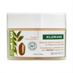 Klorane - Маска питательная и восстанавливающая для волос с органическим маслом Купуасу 150 мл Klorane (Франция) купить по цене 1 341 руб.