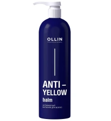 Антижелтый бальзам для волос Anti-Yellow Balm, 500 мл Ollin Professional (Россия) купить по цене 658 руб.