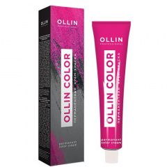 Ollin Professional Color - Перманентная крем-краска для волос 4/0 шатен 100 мл Ollin Professional (Россия) купить по цене 296 руб.