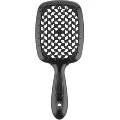 Щетка Superbrush с закругленными зубчиками черная, 17,5 х 7 х 3 см Janeke (Италия) купить по цене 1 080 руб.