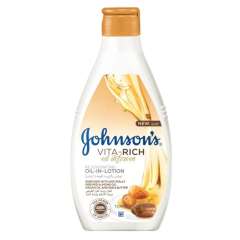 Johnson's Vita-Rich Oil Infusion - Лосьон для тела с маслом миндаля и маслом Ши 250 мл Johnson’s (США) купить по цене 511 руб.