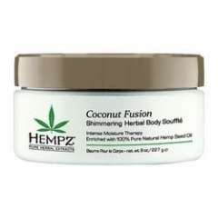 Hempz Herbal Body Souffle Coconut Fusion - Суфле для тела с кокосом «Мерцающий Эффект» 227 гр Hempz (США) купить по цене 2 388 руб.