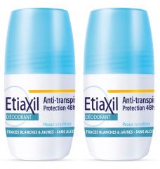 Etiaxil - Набор роликовых дезодорантов для чувствительной кожи 2*50 мл Etiaxil (Франция) купить по цене 1 910 руб.