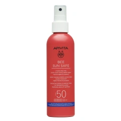 Солнцезащитный тающий ультра-легкий спрей для лица и тела SPF50, 200 мл Apivita (Греция) купить по цене 2 731 руб.